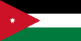 Jordanija National flag